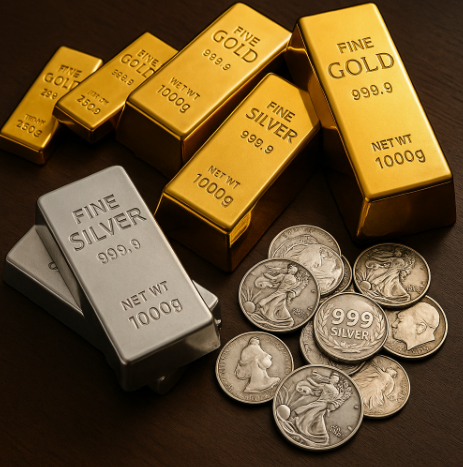 Gold silver prices